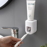 Child Friendly Automatic Toothpaste Dispenser Wall Mounted