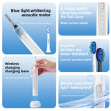 Electric Toothbrush with Blue Light Whitening